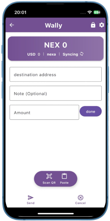 Wally Wallet Screen 2